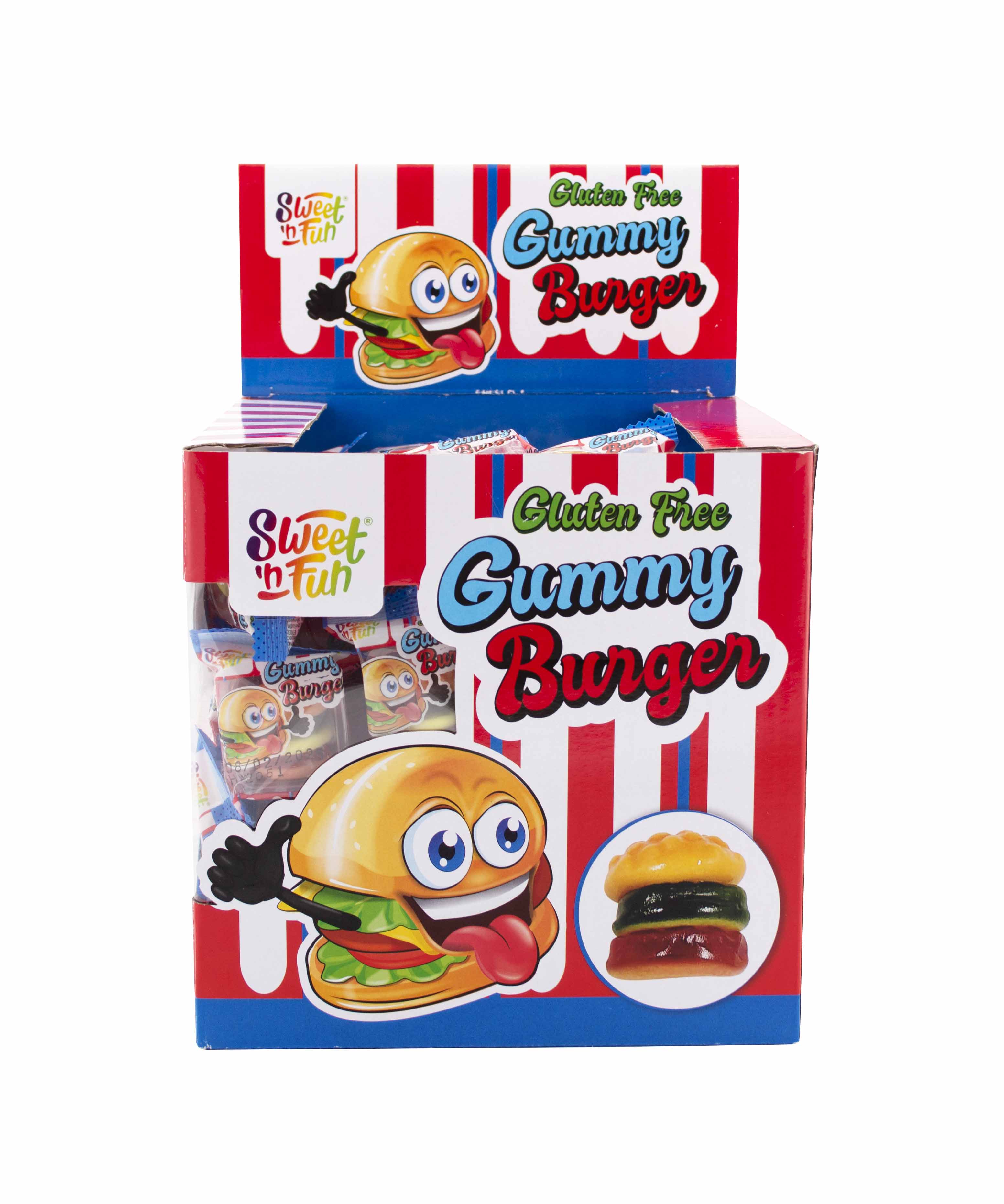 Candy Burger želé - 80 ks