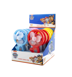 Paw patrol cool hand fan s cukríkmi - 12 ks