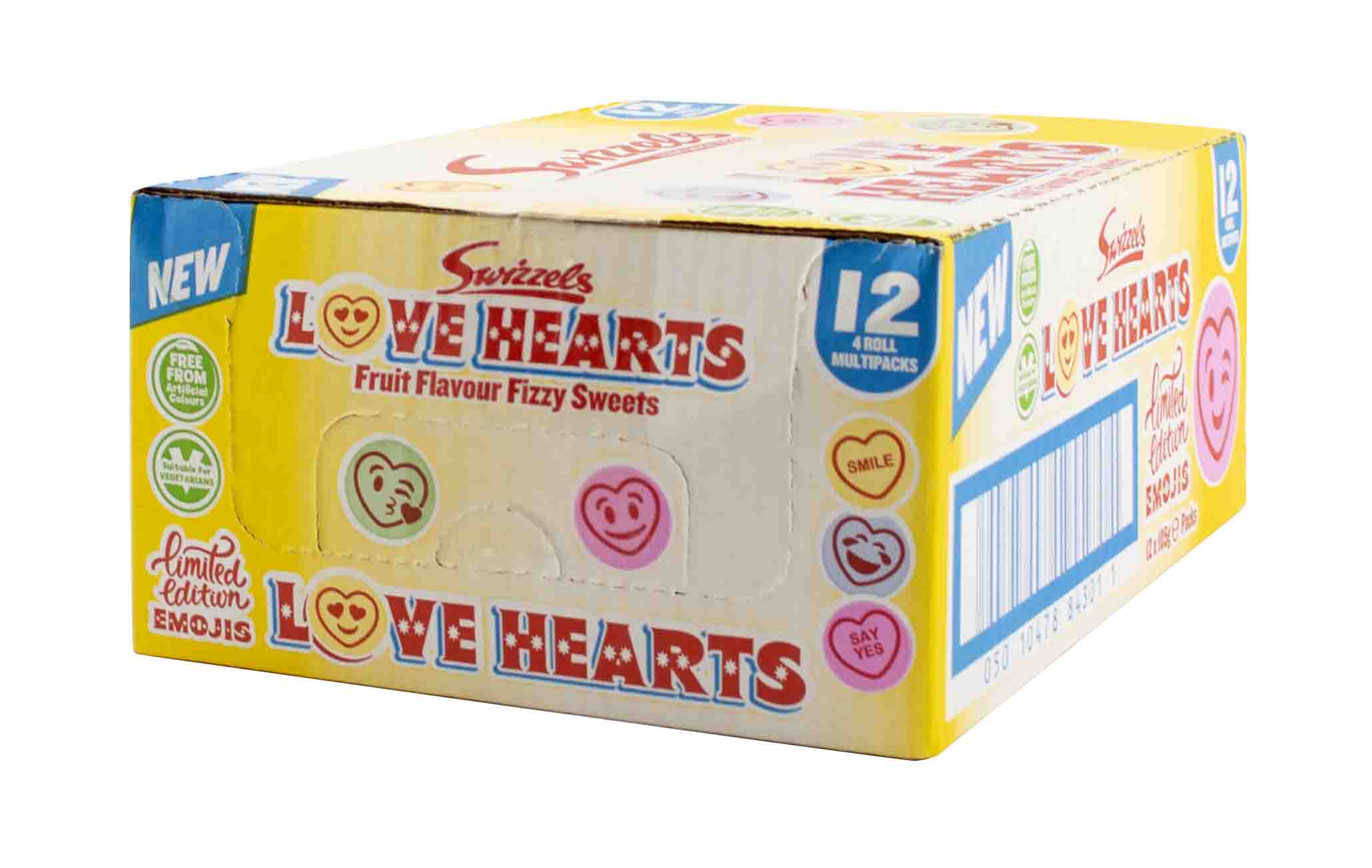 Love Hearts 4 rolky - 12 ks