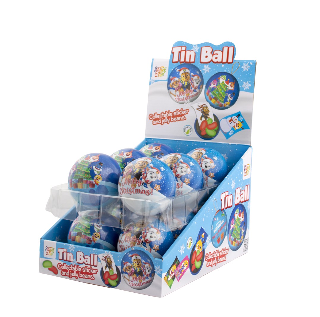 Tin ball (Baby Shark & Paw Patrol) so želé 5g