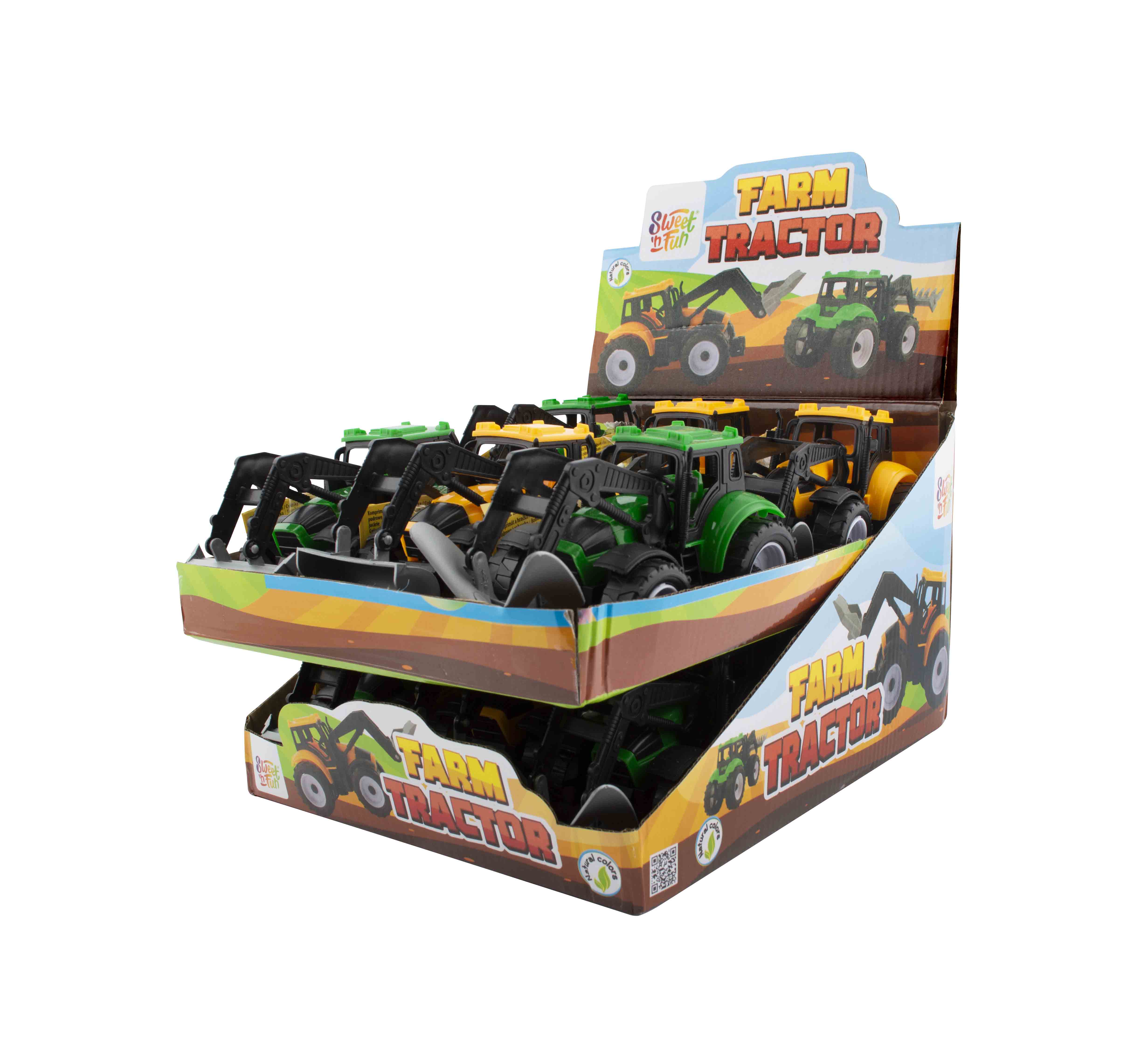Farm tractor s cukríkmi - 12 ks