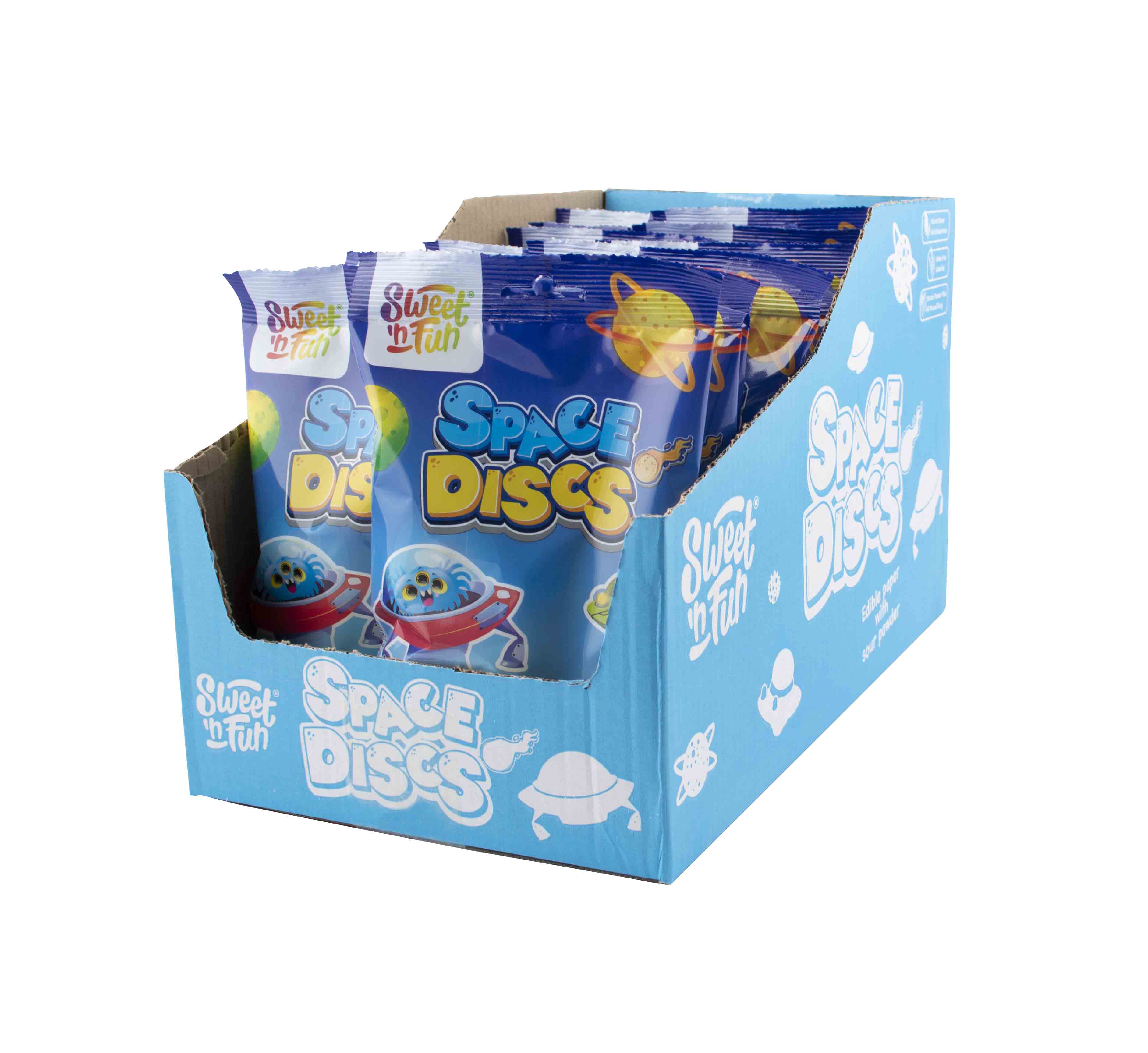 Space Discs oblátka s kyslou plnkou - 20 ks