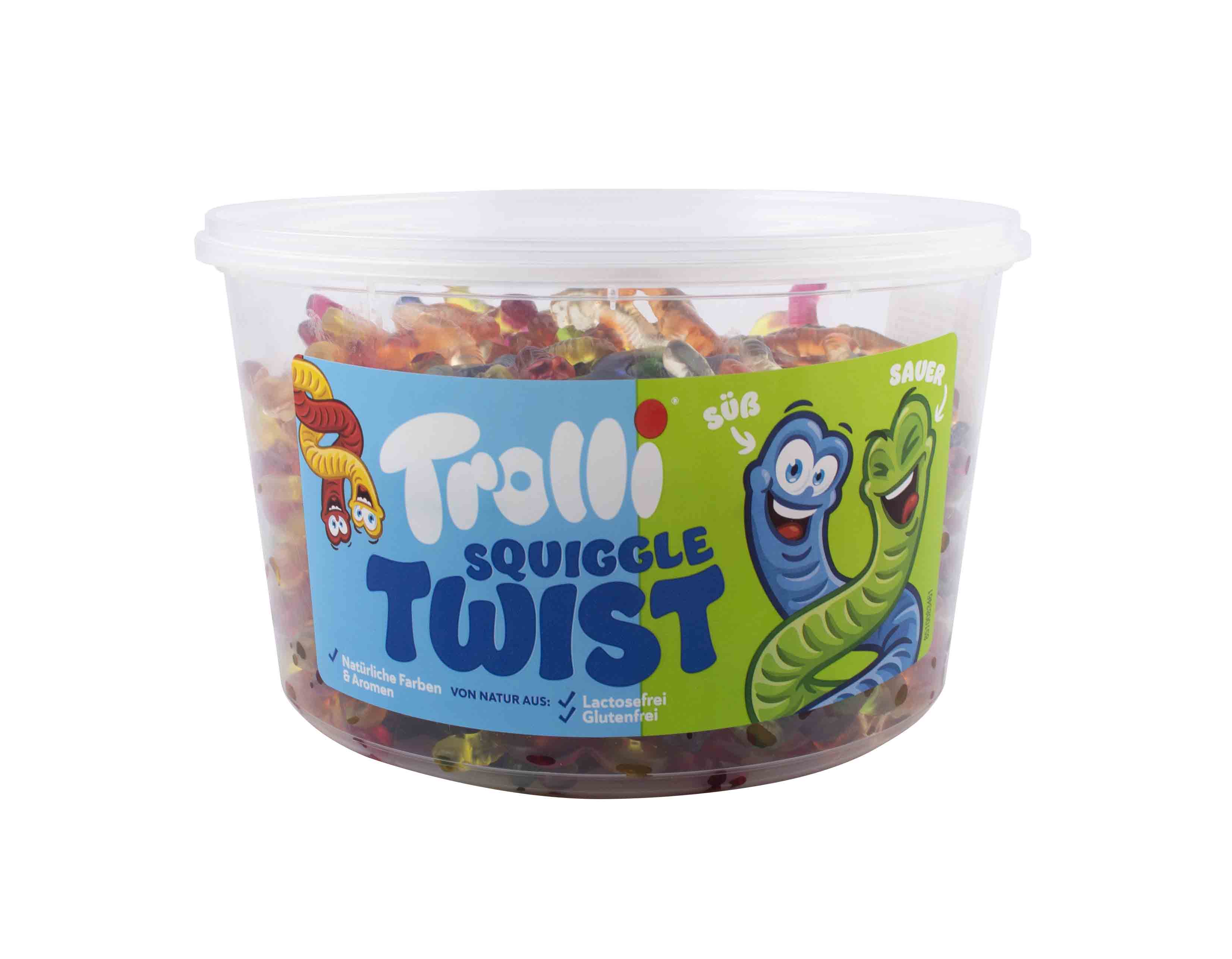 Trolli Squiggle Twist želé - 150 ks