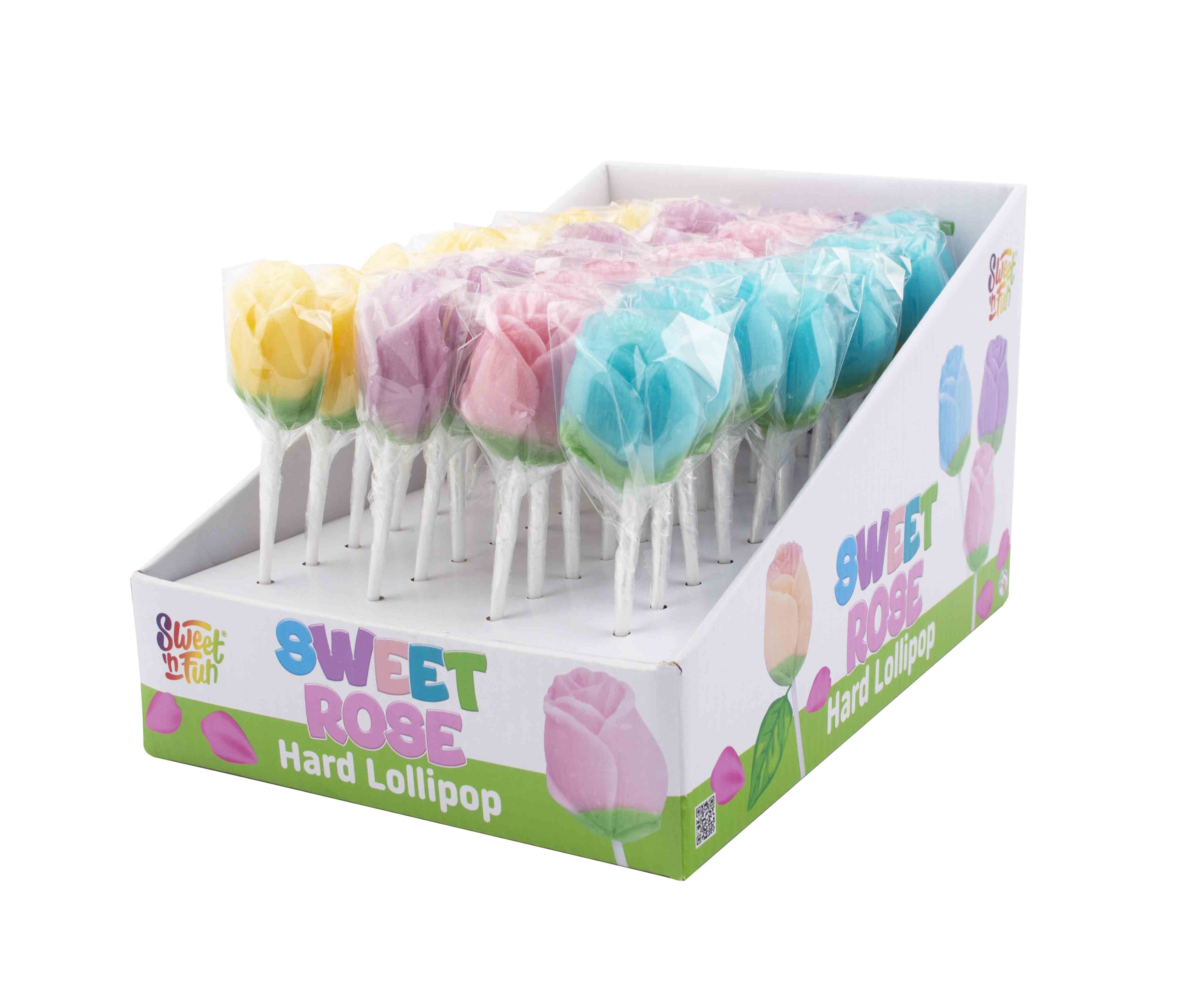 Sweet rose lízanka - 48 ks