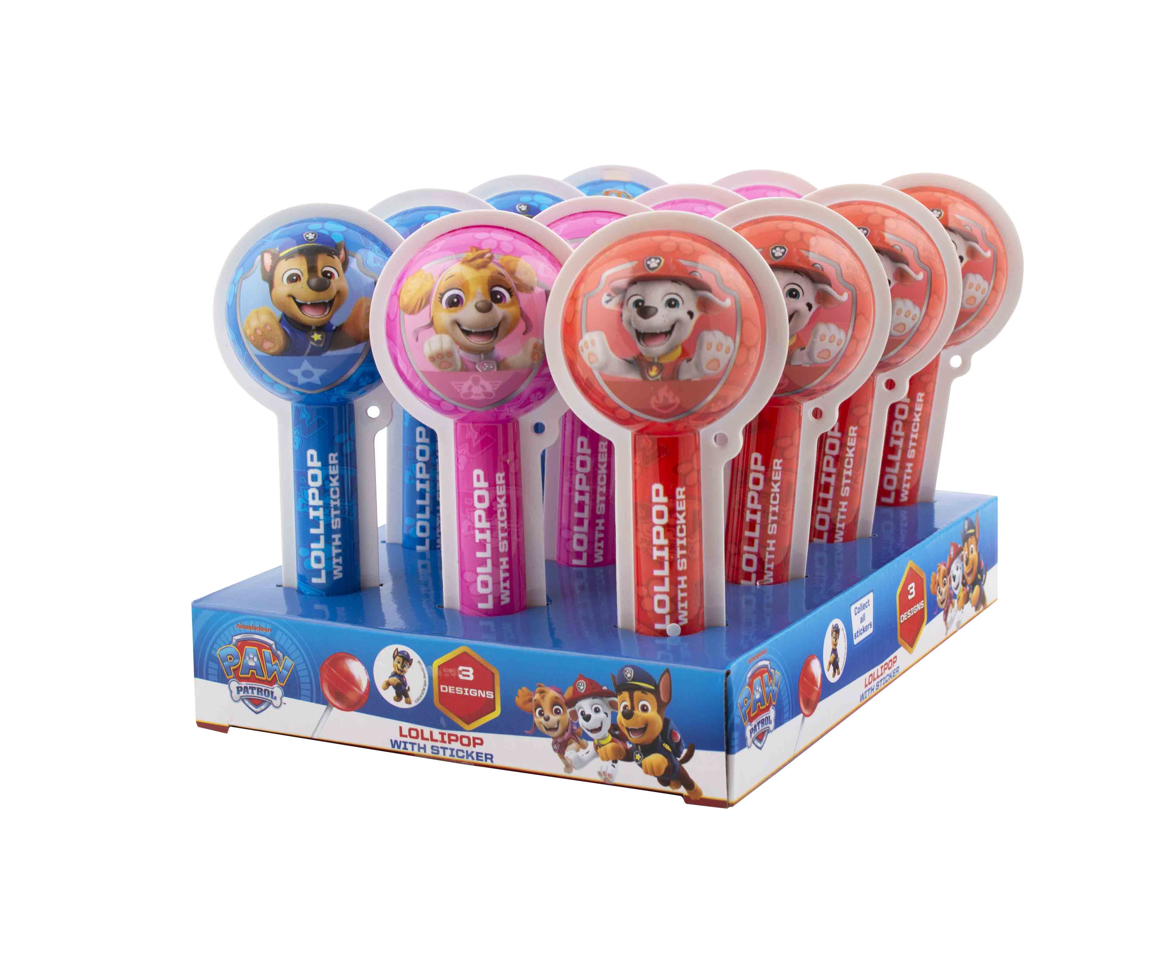 Paw Patrol Blister lízanka - 12 ks