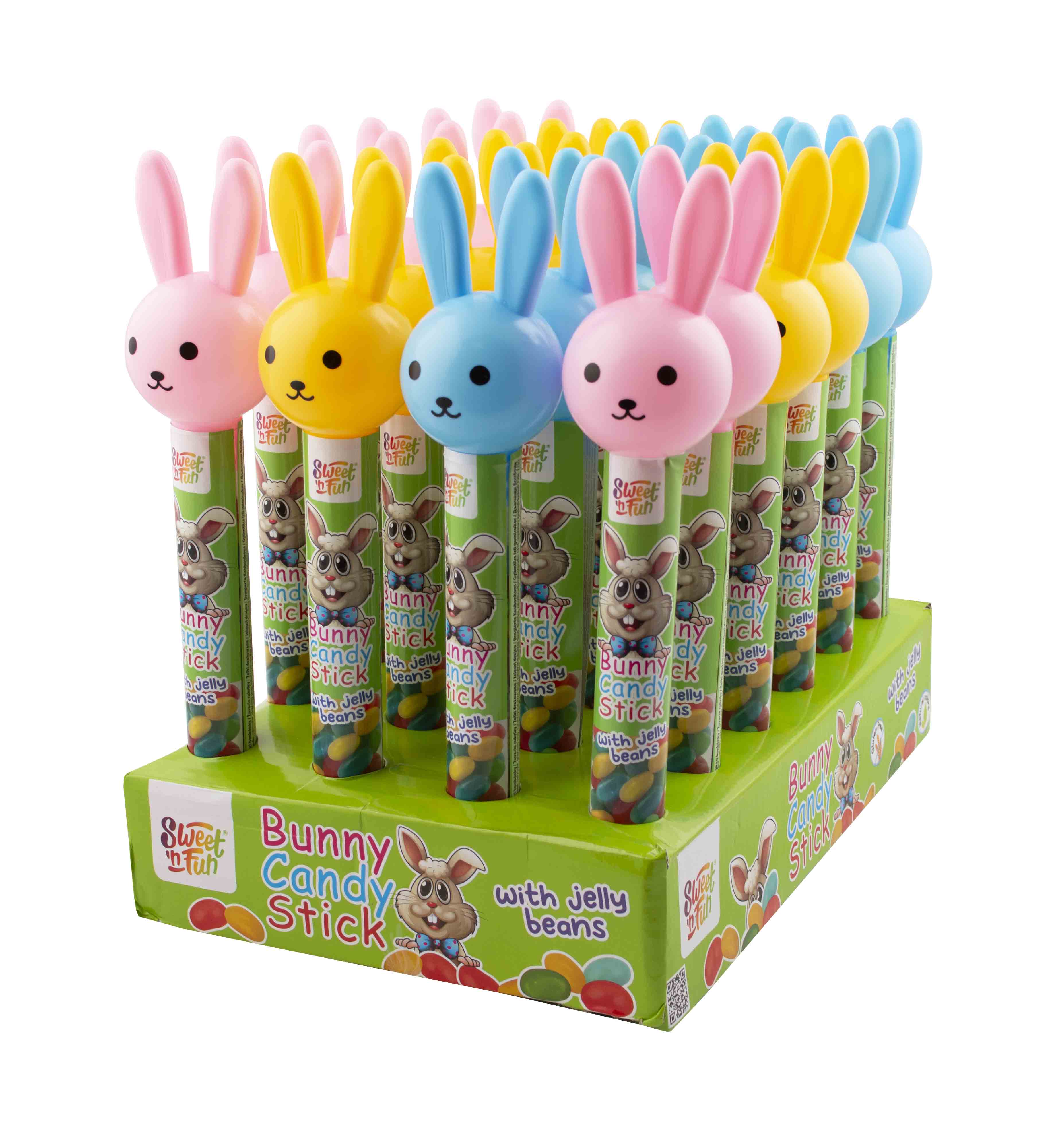 Bunny Candy Stick želé - 24 ks