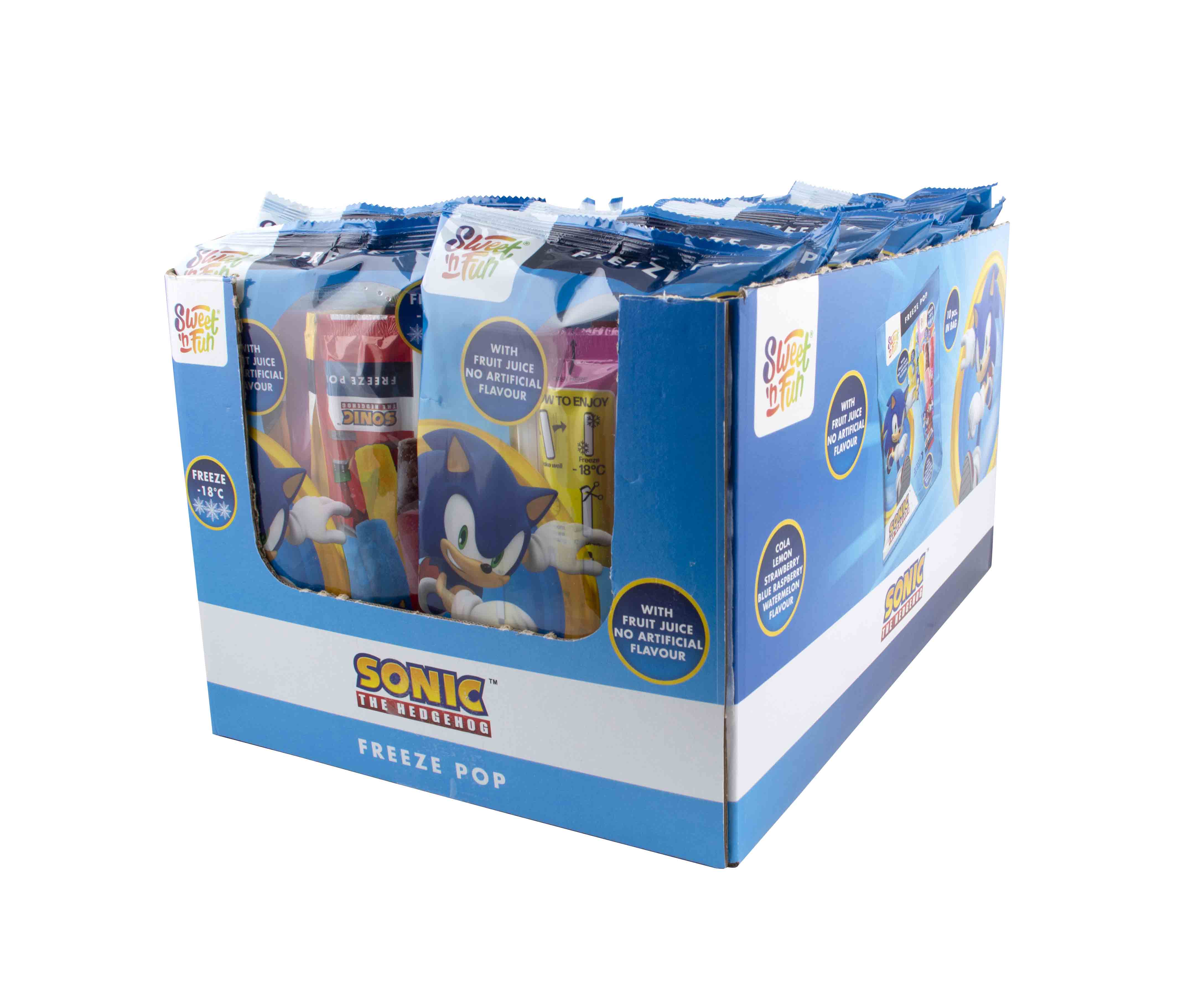 Sonic Freeze Pop Multipack - 20 ks