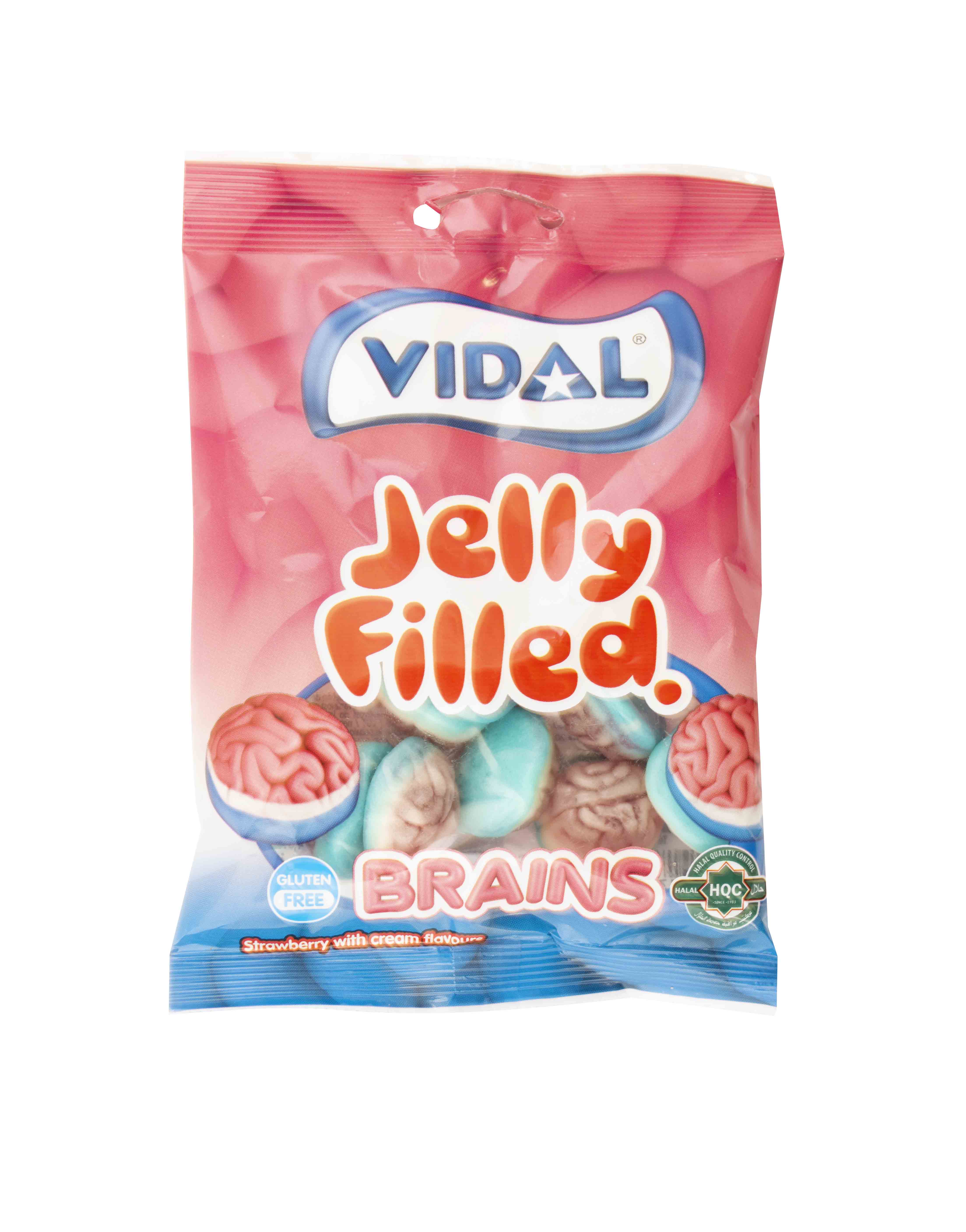Brains plnené želé - 14 ks