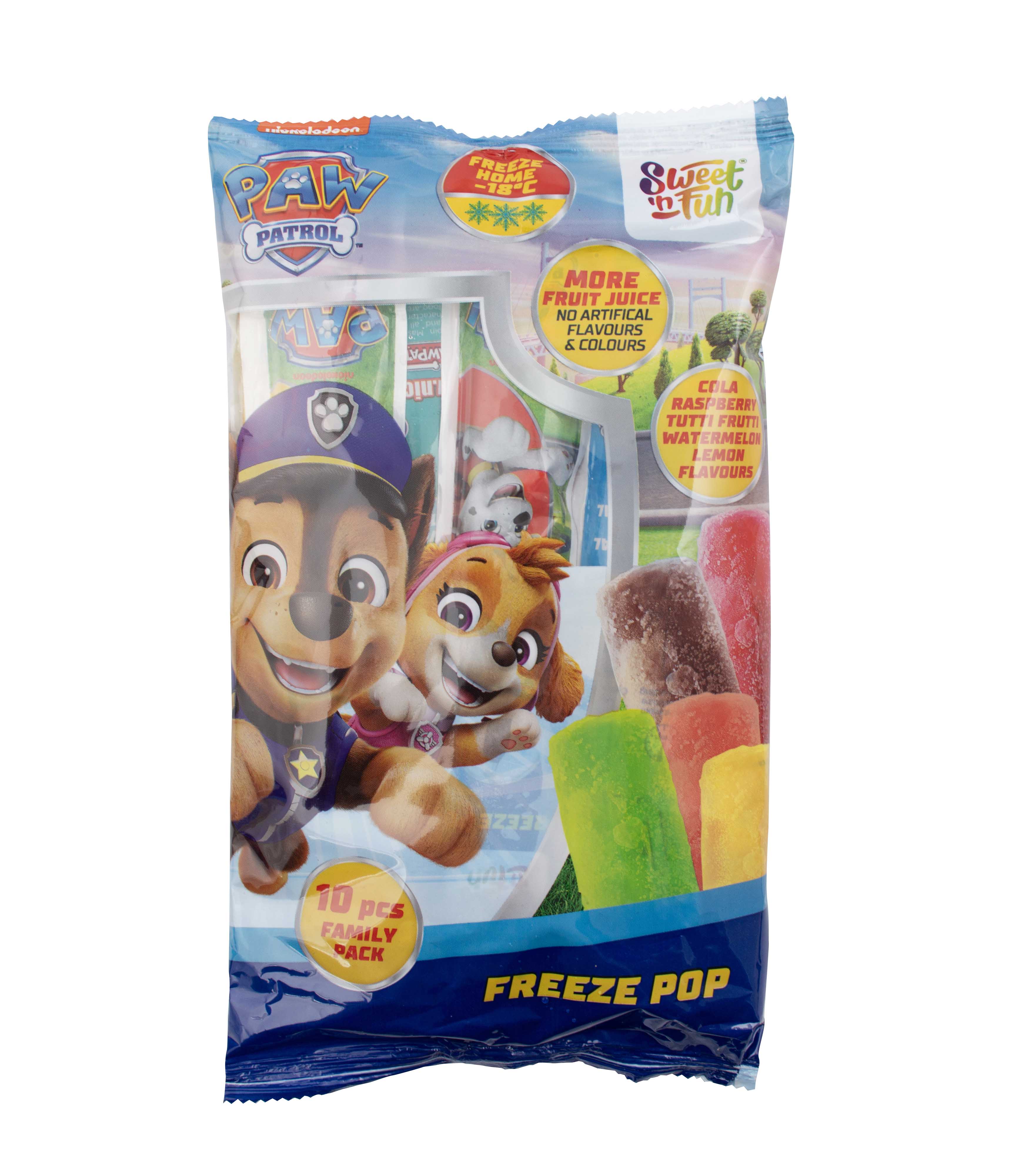 Paw Patrol Freeze Pop NEW Multipack - 20 ks