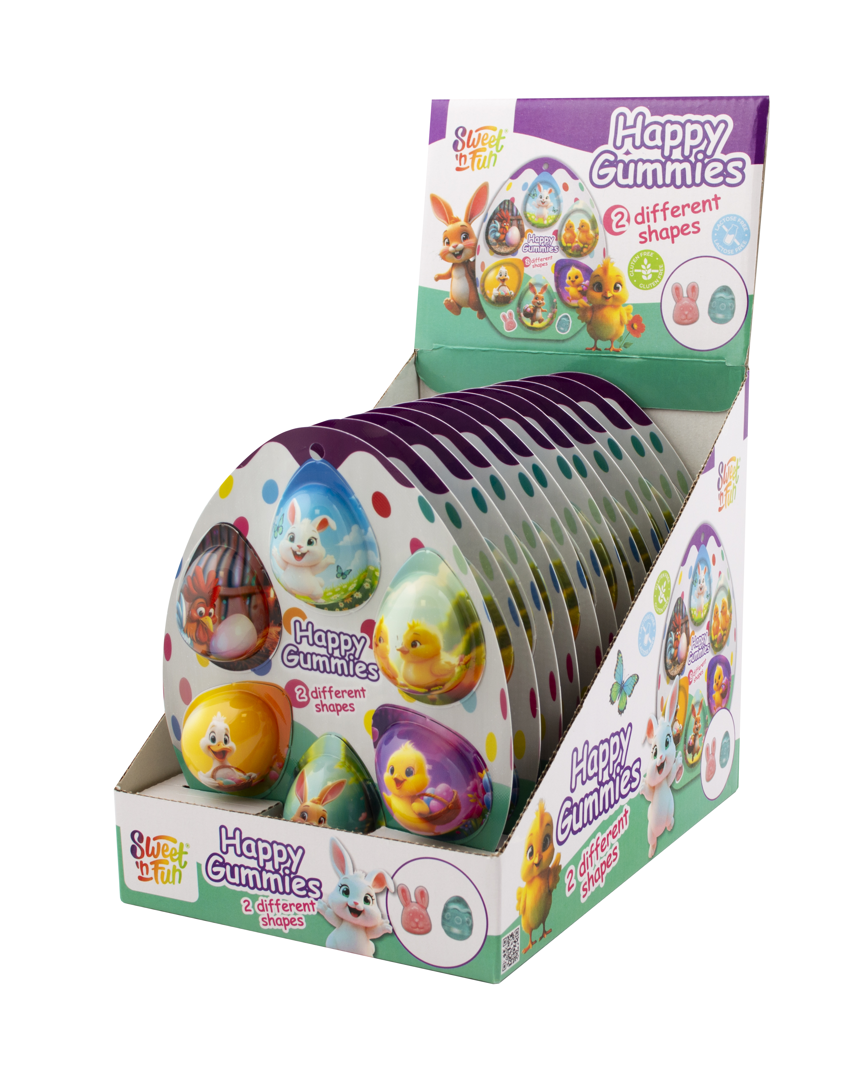 Easter Gummies želé  - 12 ks