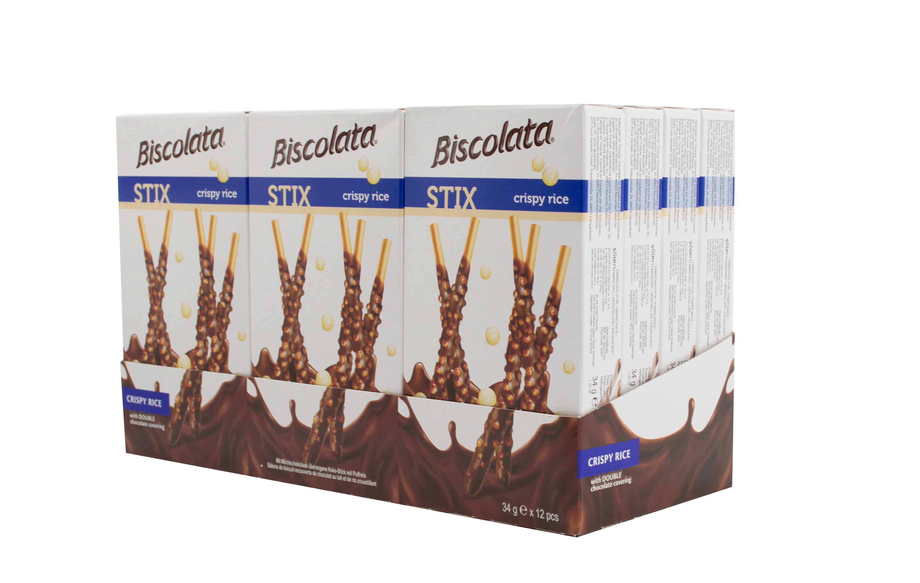 Biscolata Stix Cripsy Rise-12ks