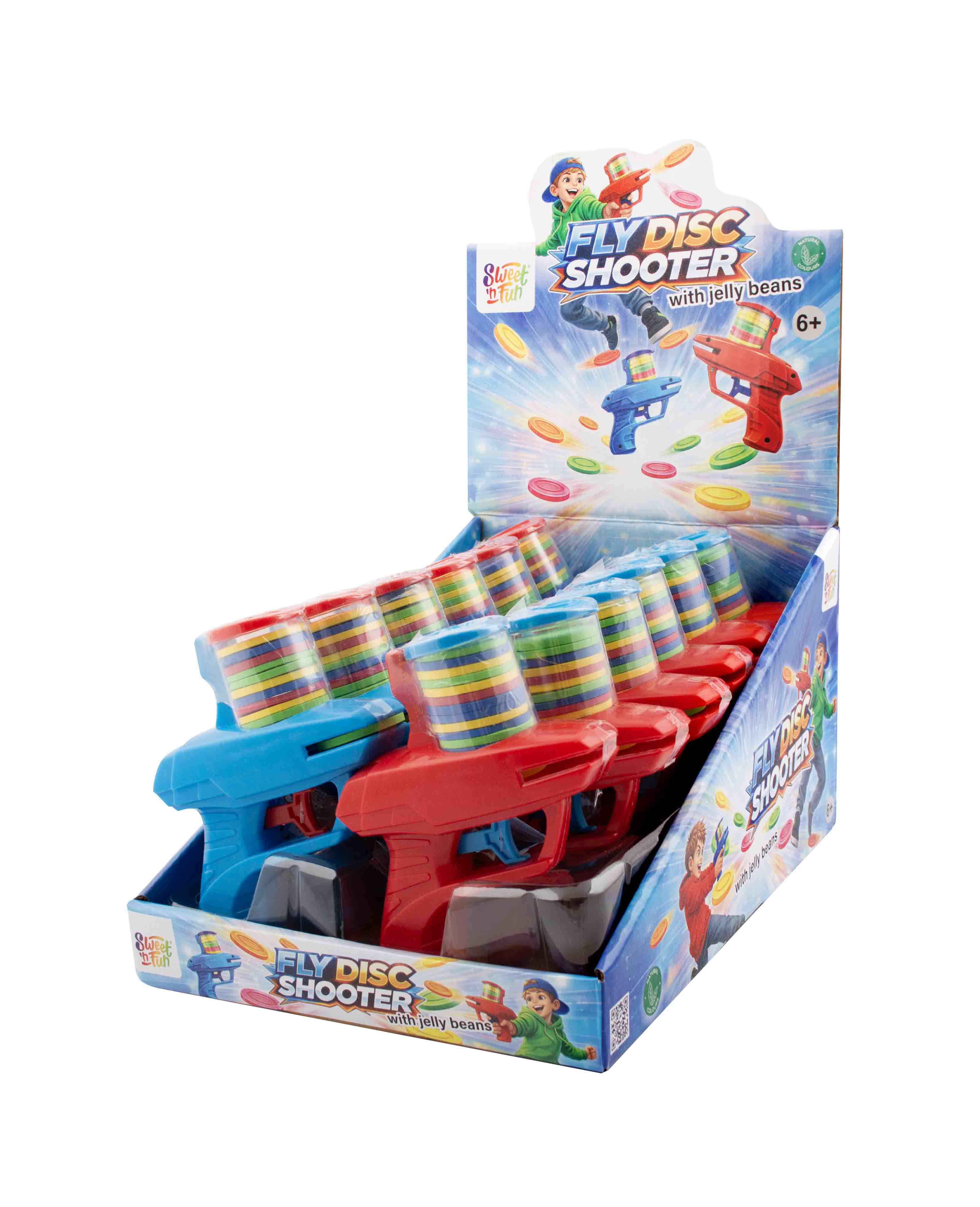 Fly disc shooter s cukr.- 12 ks