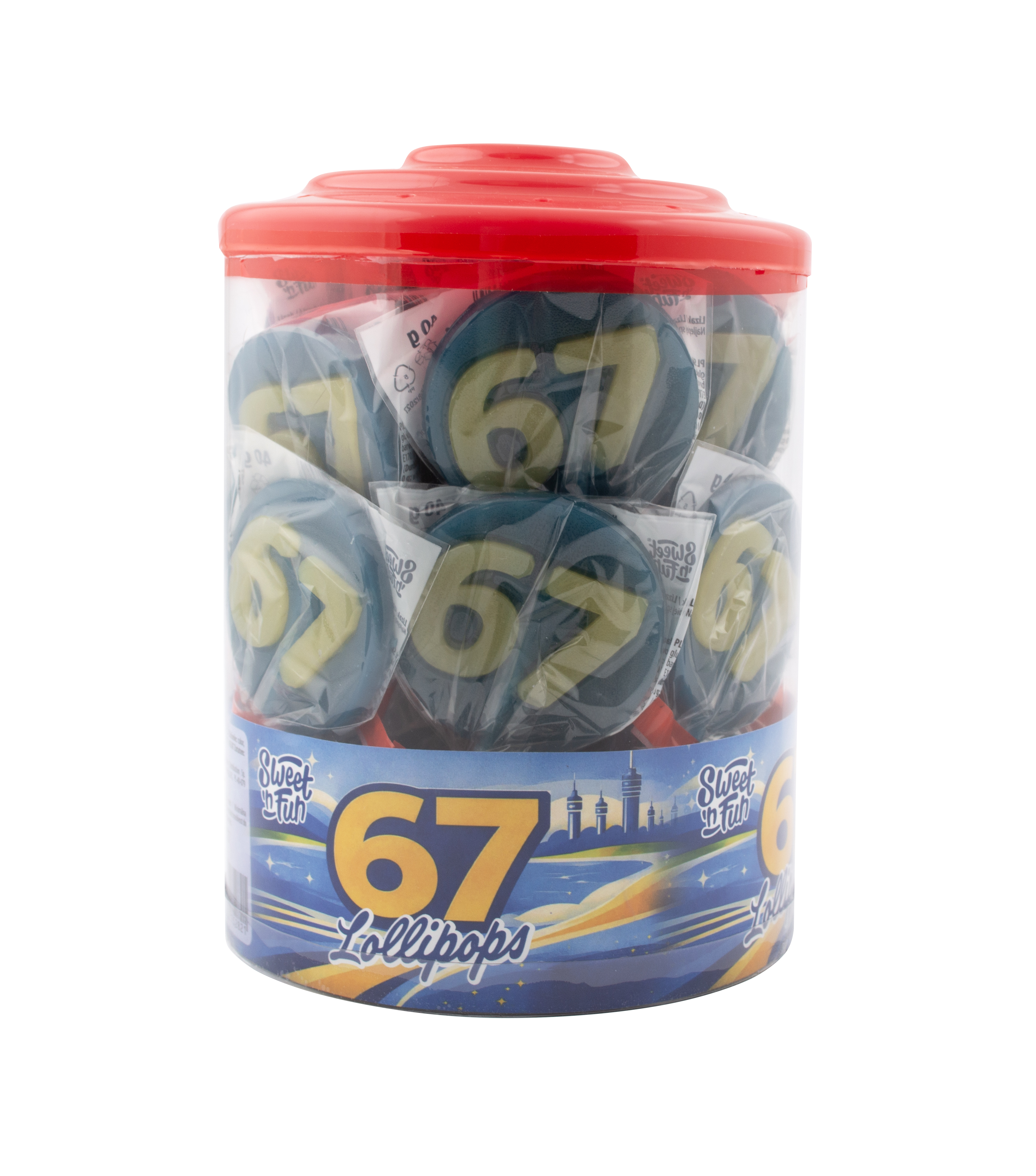 6-7 lízanka- 40ks