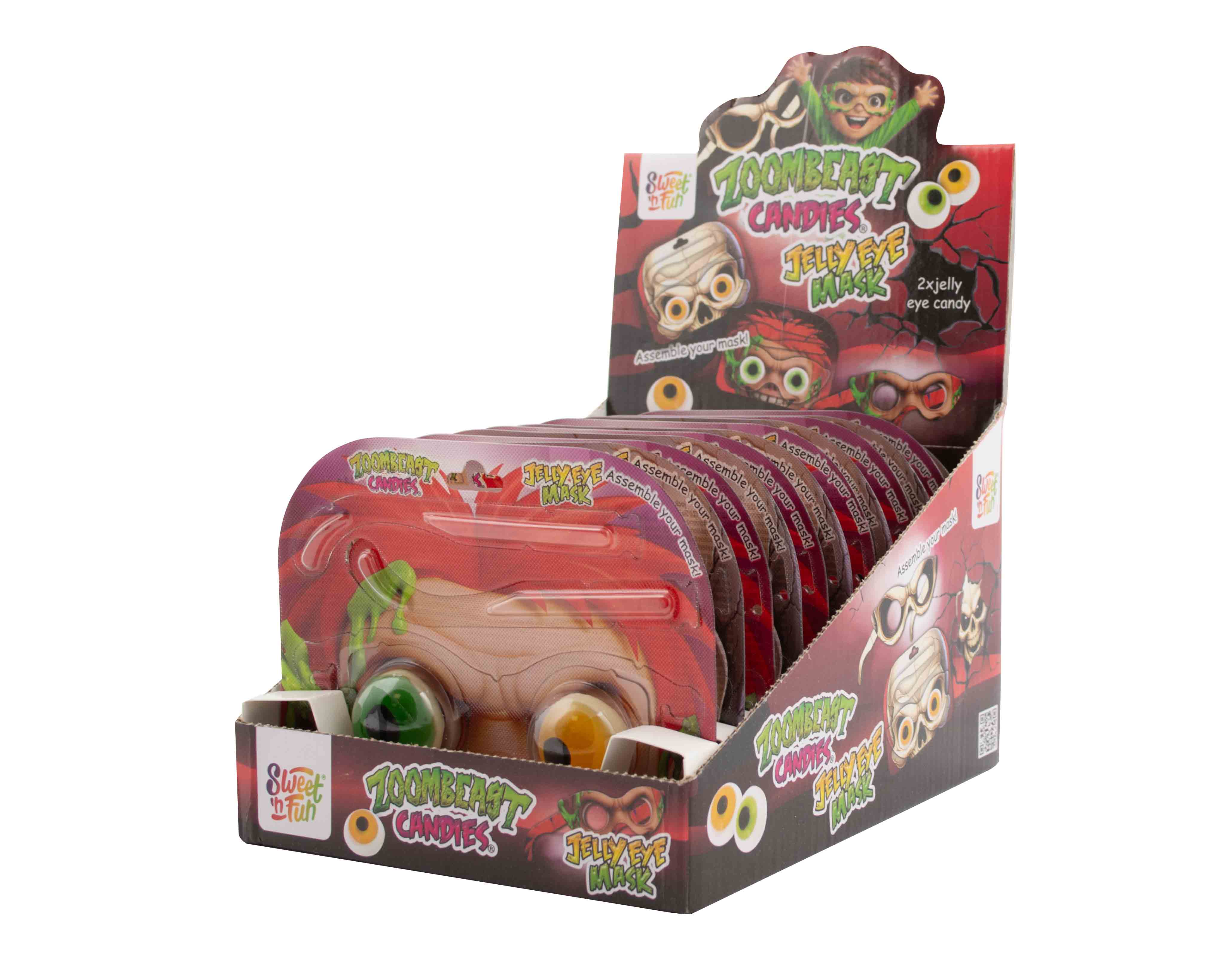 Zoombeast Jelly Eye Mask - 12 ks