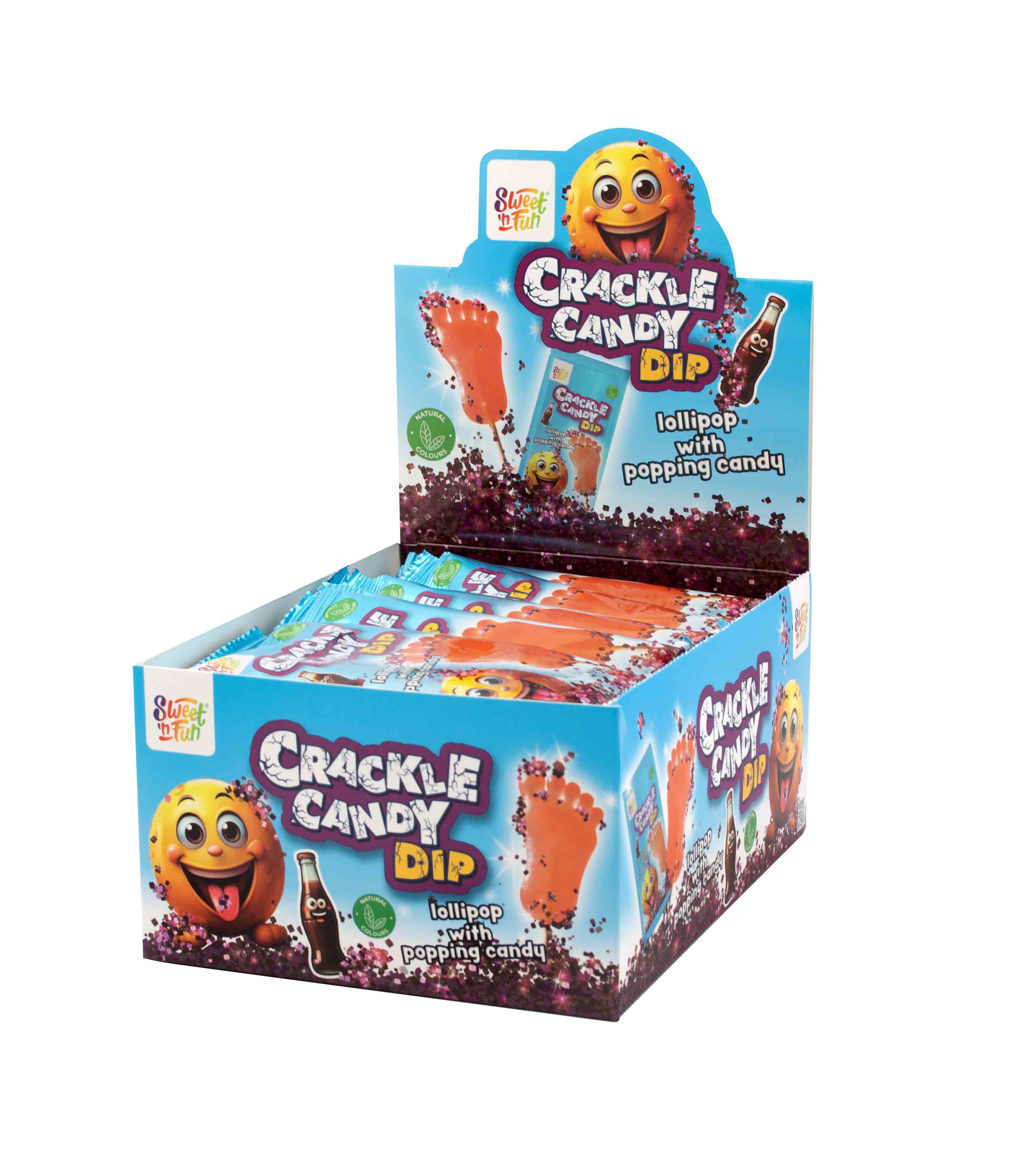 Crackle candy dip cola- 24ks