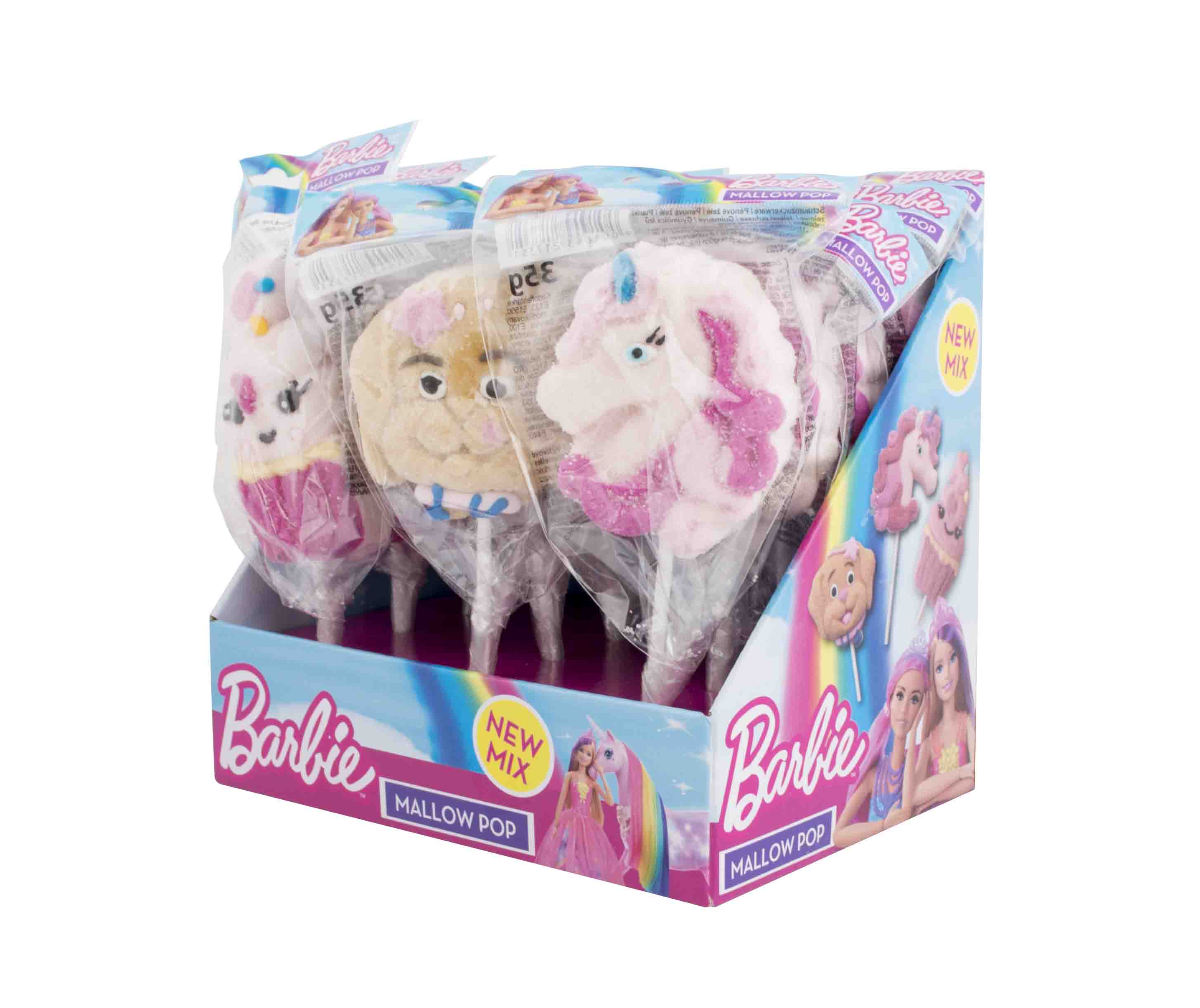 Barbie Mallow pop lizanka - 12 ks 