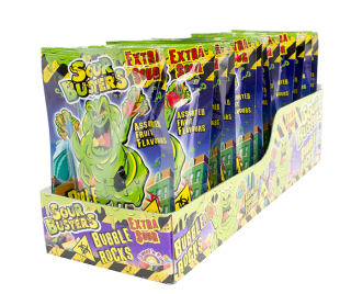 Sour Busters Bubble Rocks žuvačky 50g