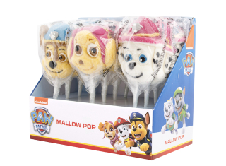 Paw Patrol Mallow Pop lízanka - 12 ks 