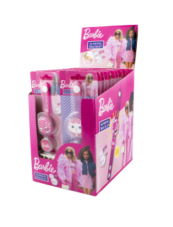 Barbie svietiace hodinky s cukr. - 24 ks